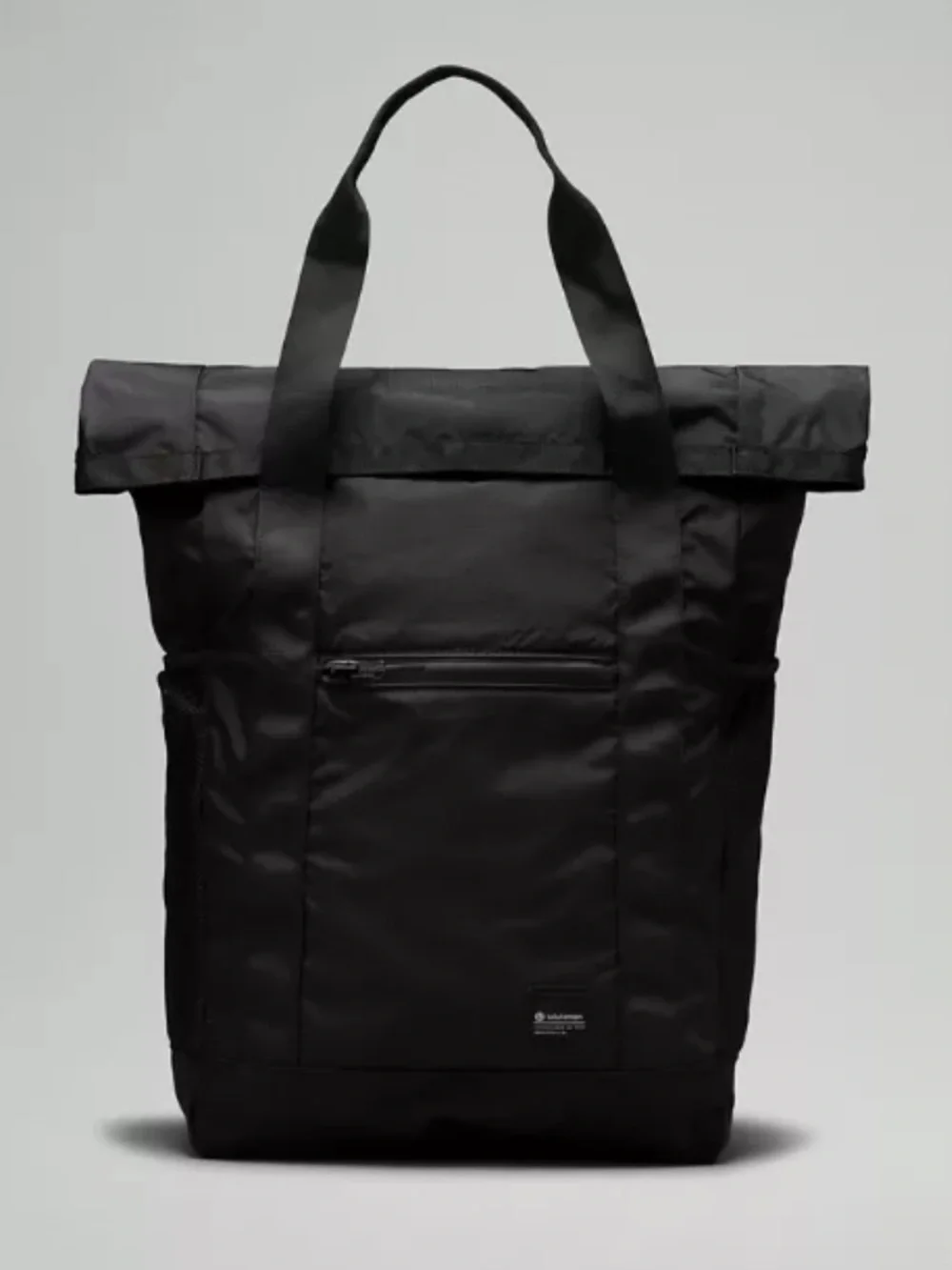 lululemon athletica Packable Roll-Top Backpack - Black - Picture 1 of 11